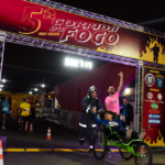 Corrida de fogo em Torres