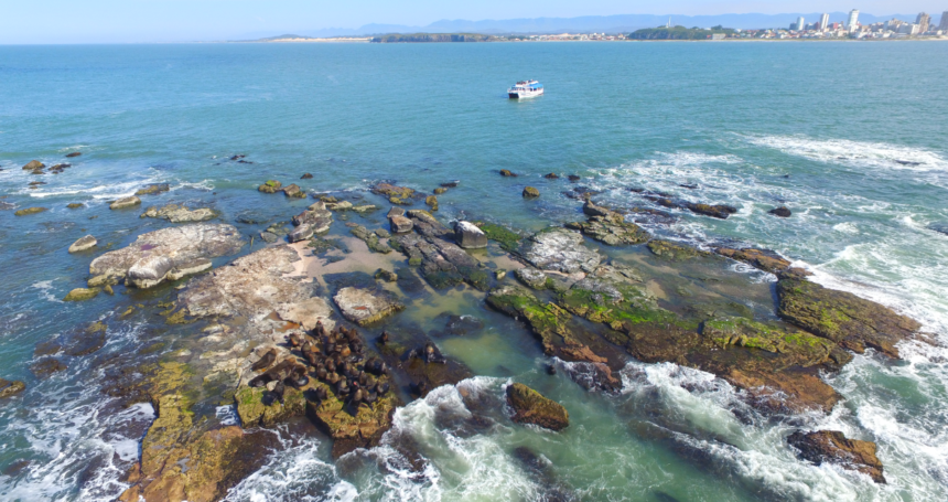 Ilha dos Lobos em Torres