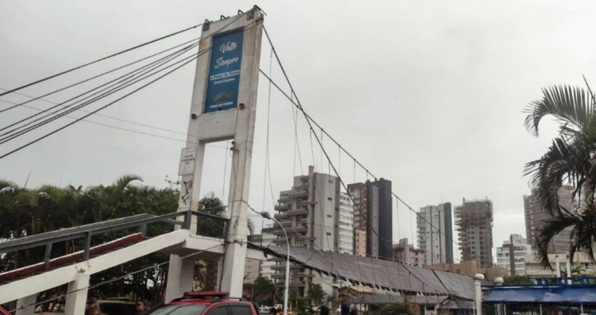 Nova ponte pênsil entre Torres e Passo de Torres