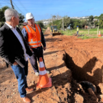 Obras de esgotamento sanitário